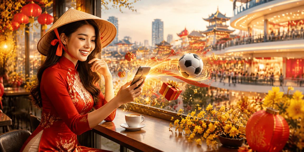 Người hâm mộ bóng đá Hà Nội đội nón lá xem trực tiếp và theo dõi kết quả cá cược