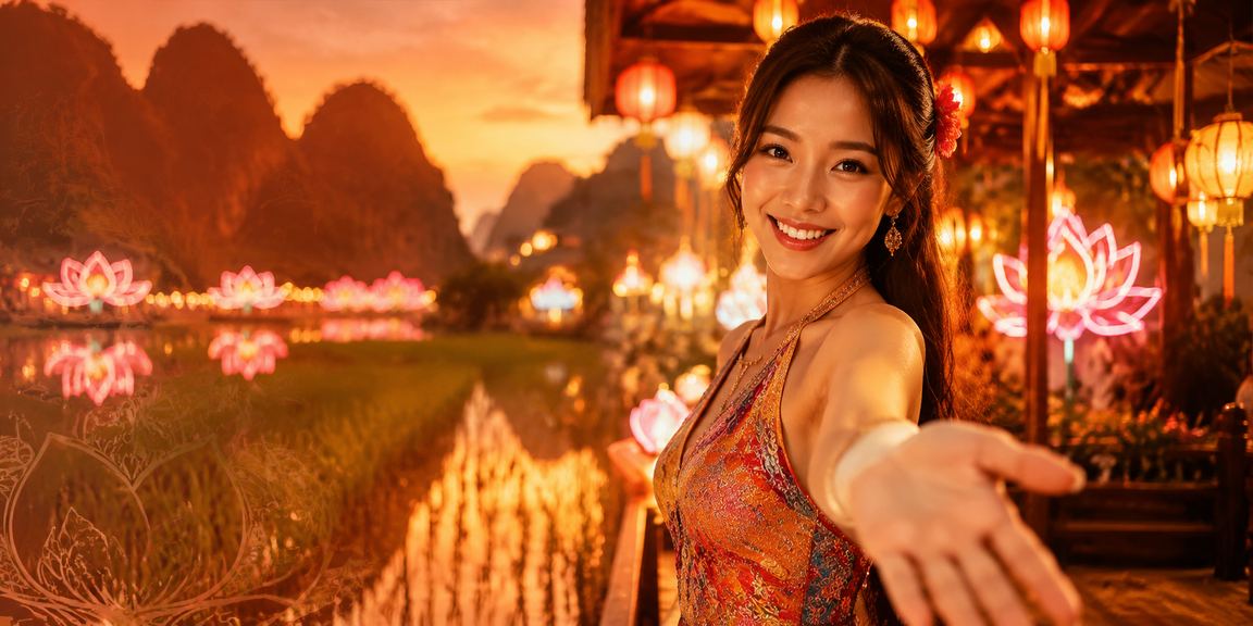 Không khí giải trí casino tại chợ đêm Ninh Bình